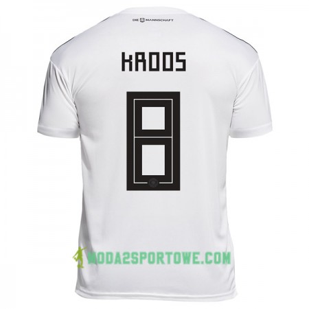 Koszulka Niemcy Kroos 8 Damska Mistrzostwa Świata 2018 Domowe Stroje Piłkarskie